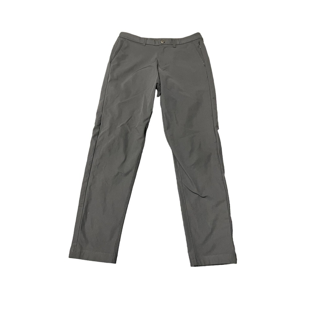 Lululemon Commission Pant Mens 30 Obsidian Gray Slim Fit Tech Trouser LM5522S